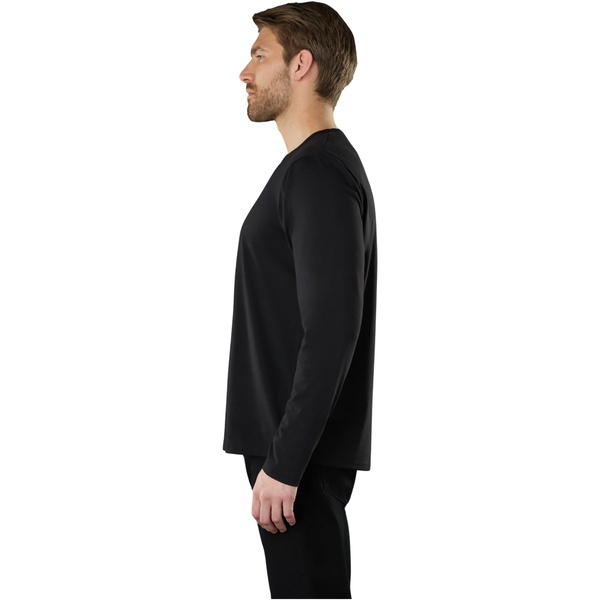 2025 Musto Herre Evo Fast Dry Langærmet T-shirt 84200 - Black